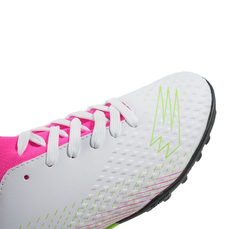 Zapatillas-Futbol-Unisex-Dfy-Strike-Tf-Junior-Blanco