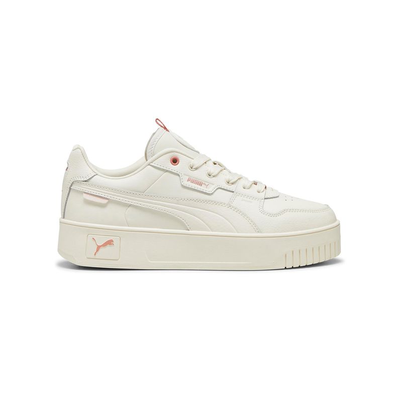 Zapatillas Urbanas Mujer Puma Carina Street Lux Crema
