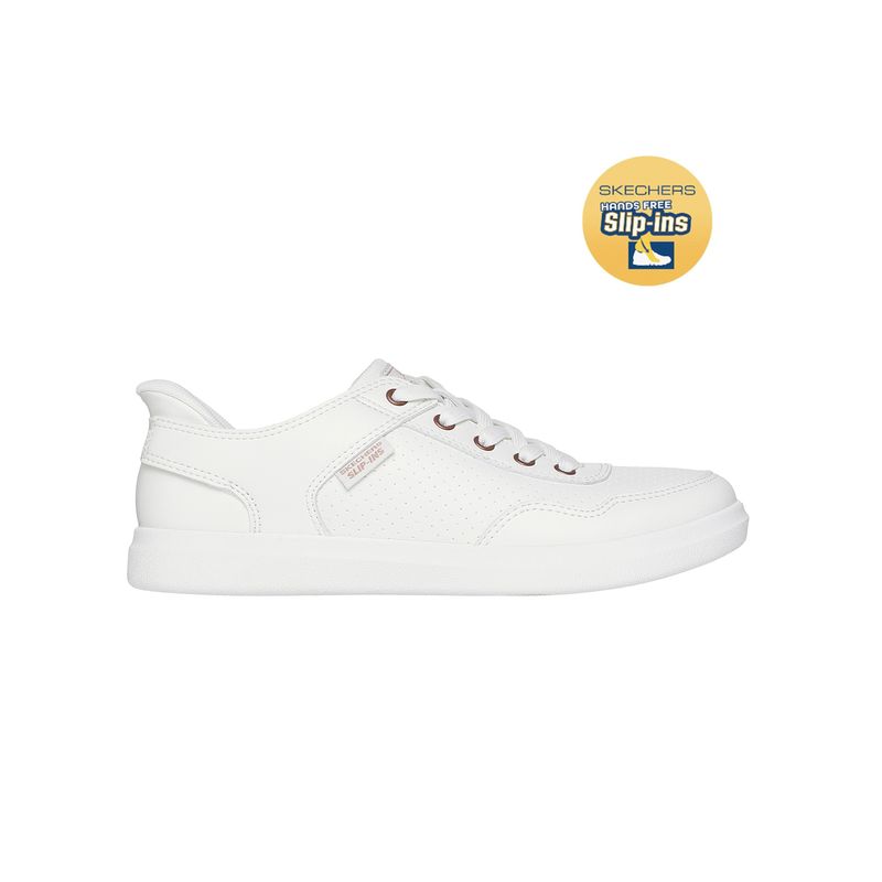 Zapatillas-Urbanas-Mujer-Skechers-Bobs-D-vine--Blanco