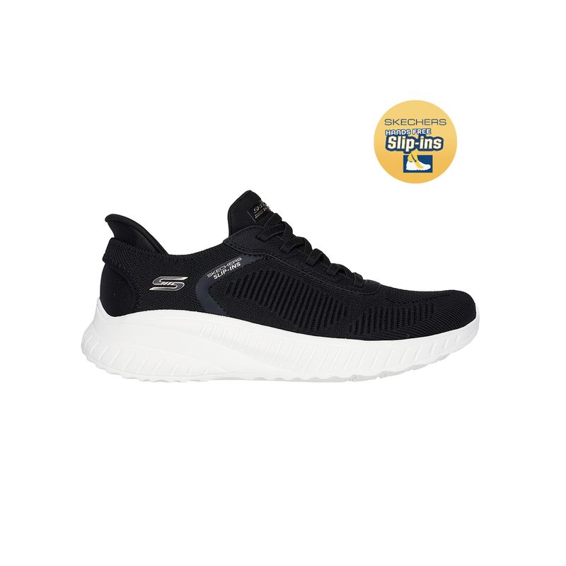 Zapatillas-Urbanas-Mujer-Skechers-Bobs-Squad-Chaos--Negro