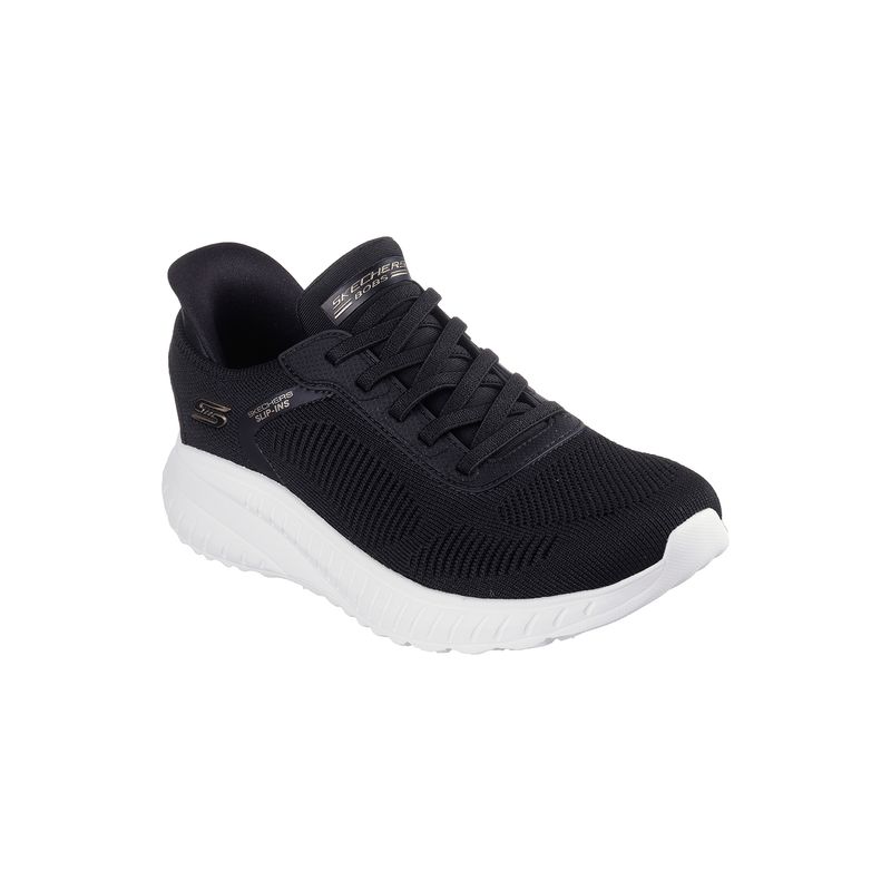 Zapatillas-Urbanas-Mujer-Skechers-Bobs-Squad-Chaos--Negro