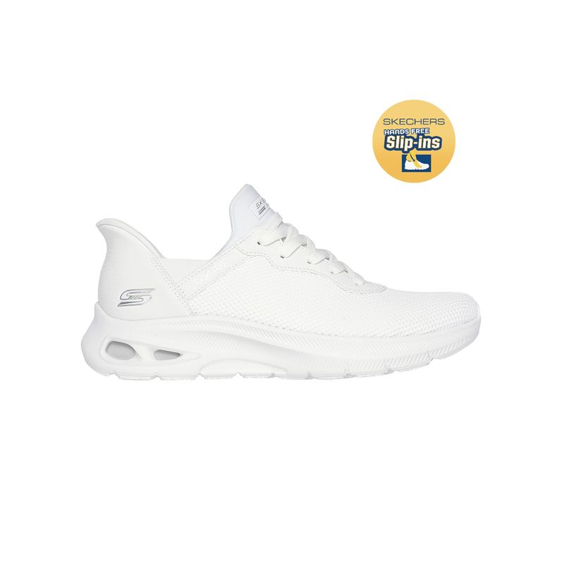 Zapatillas-Urbanas-Mujer-Skechers-Bobs-Unity--Blanco