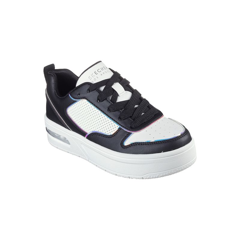 Zapatillas-Urbanas-Niña-Skechers-Court-Hi-air-Junior-Negro