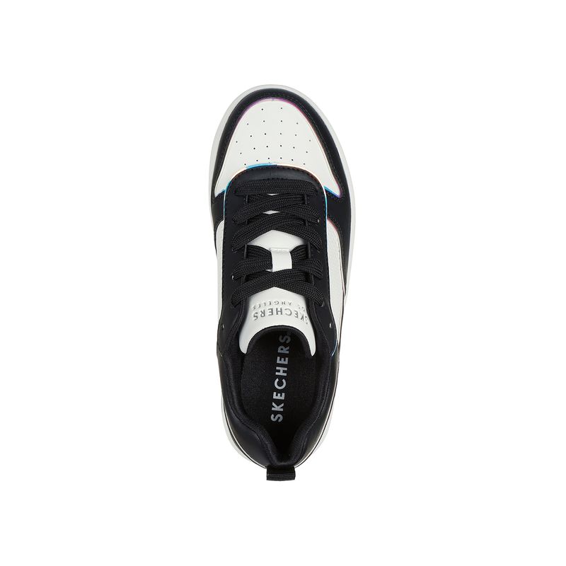 Zapatillas-Urbanas-Niña-Skechers-Court-Hi-air-Junior-Negro