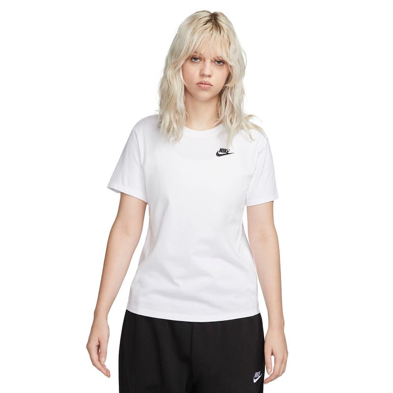 Ropa Urbano Mujer Nike W Nsw Tee Club Blanco