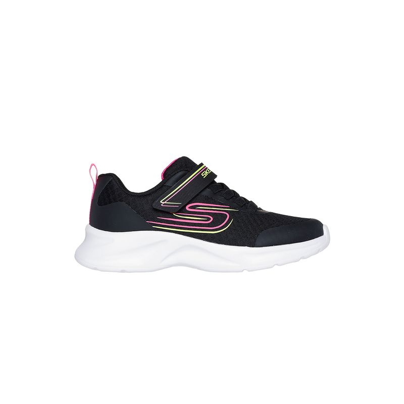 Zapatillas-Urbanas-Niña-Skechers-Dynamatic-Pre-school-Negro