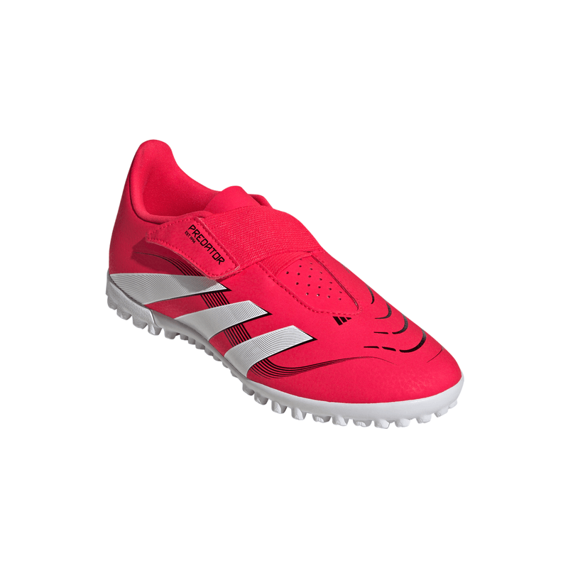 Zapatillas-Futbol-Unisex-Adidas-Predator-Club-Vel-Tf-J-Junior-Rojo