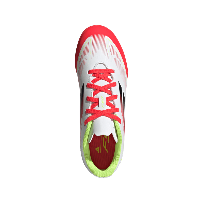 Zapatillas-Futbol-Unisex-Adidas-F50-Club-Tf-J-Junior-Blanco