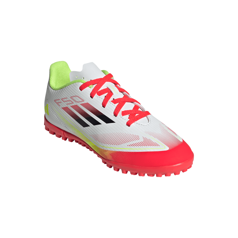Zapatillas-Futbol-Unisex-Adidas-F50-Club-Tf-J-Junior-Blanco