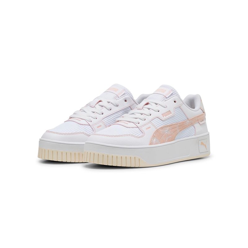 Zapatillas-Urbanas-Mujer-Puma-Carina-Street-Lux-Crafted-Flo--Blanco