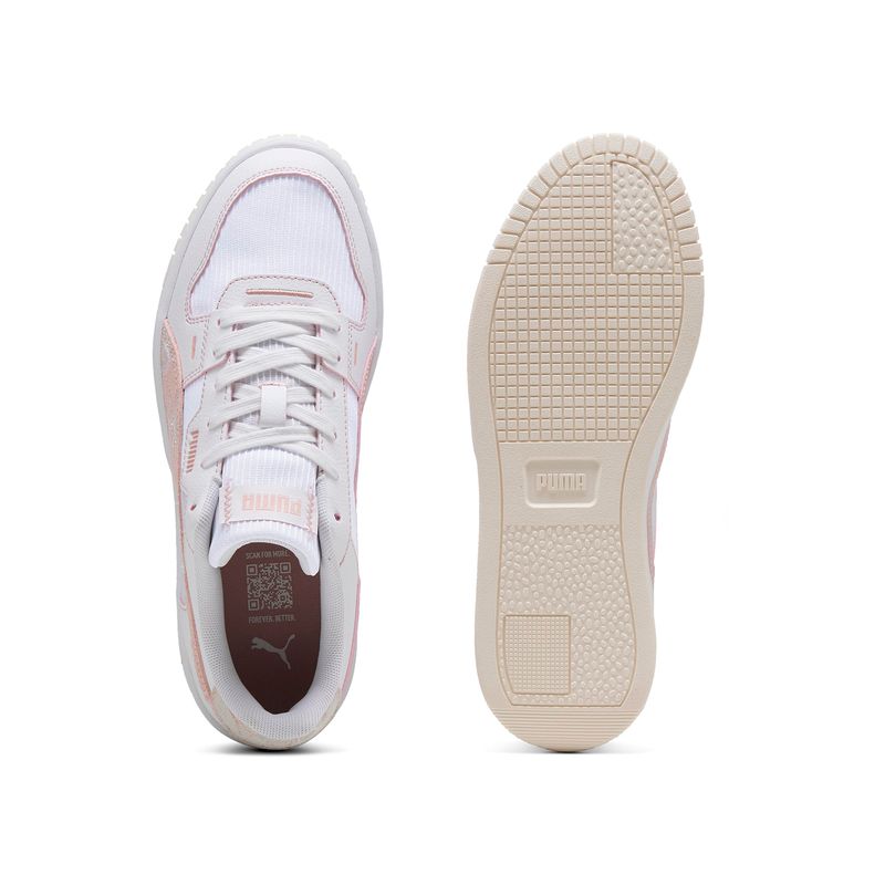 Zapatillas-Urbanas-Mujer-Puma-Carina-Street-Lux-Crafted-Flo--Blanco