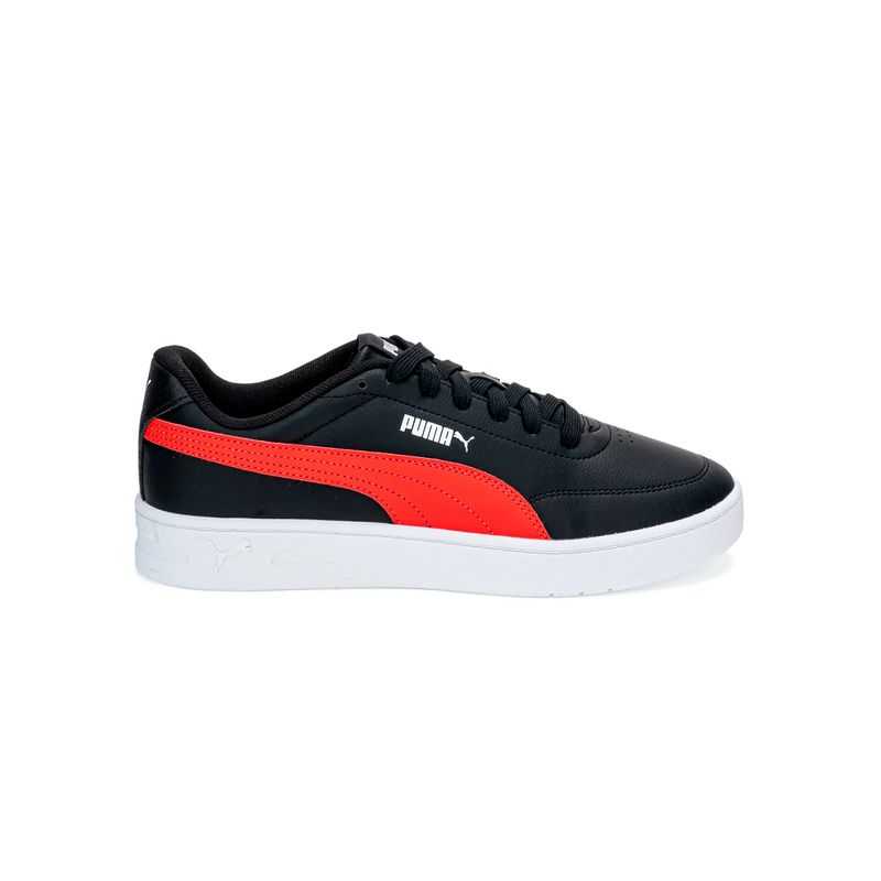 Zapatillas-Urbanas-Hombre-Puma-Court-Classic-Clean--Negro