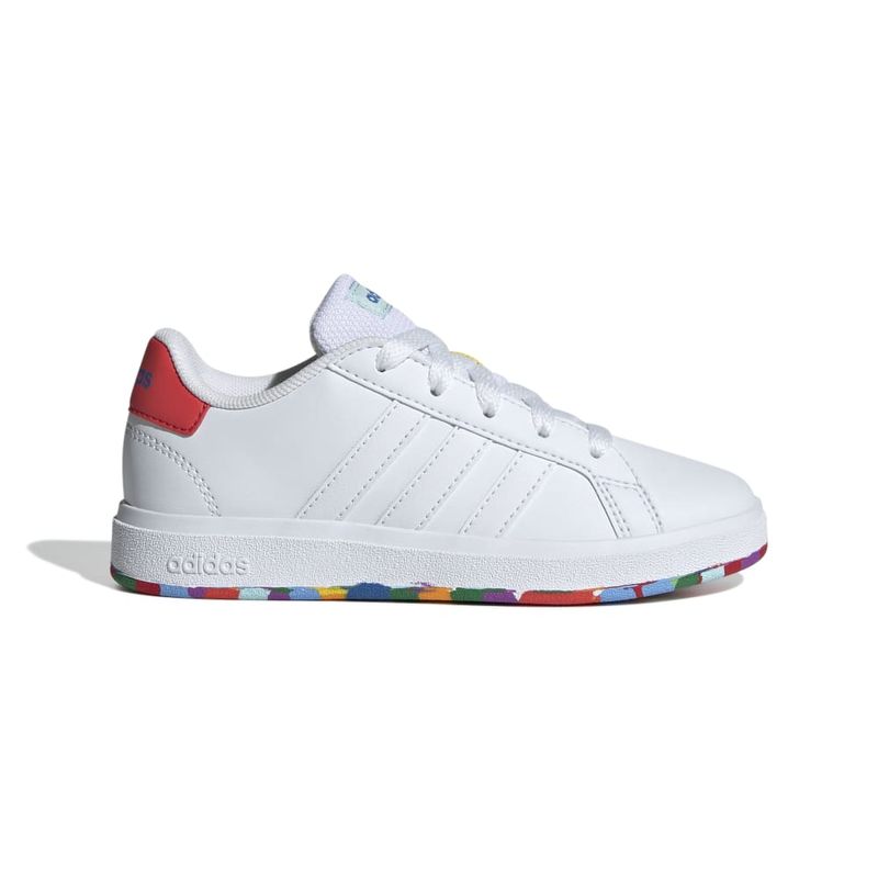 Zapatillas-Urbanas-Unisex-Adidas-Grand-Court-2.0-K-Pre-school-Blanco