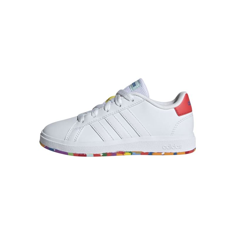 Zapatillas-Urbanas-Unisex-Adidas-Grand-Court-2.0-K-Pre-school-Blanco