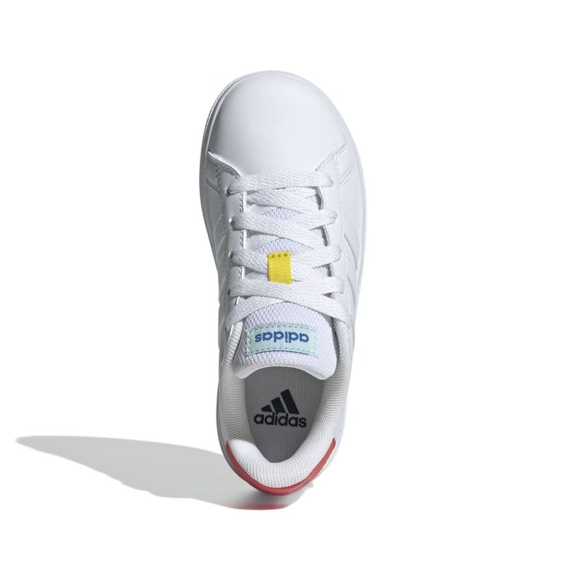 Zapatillas-Urbanas-Unisex-Adidas-Grand-Court-2.0-K-Pre-school-Blanco