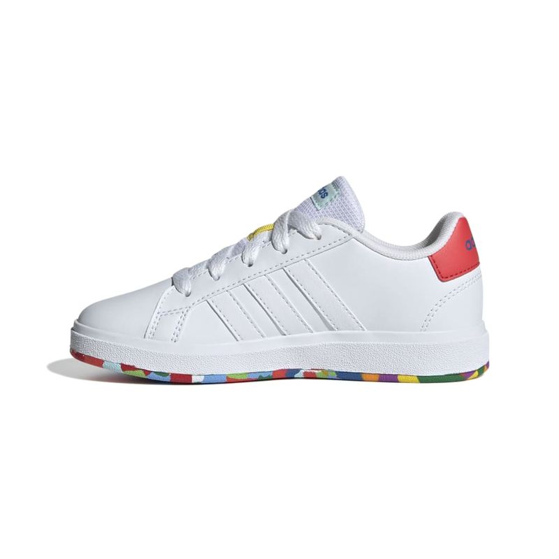 Zapatillas-Urbanas-Unisex-Adidas-Grand-Court-2.0-K-Pre-school-Blanco