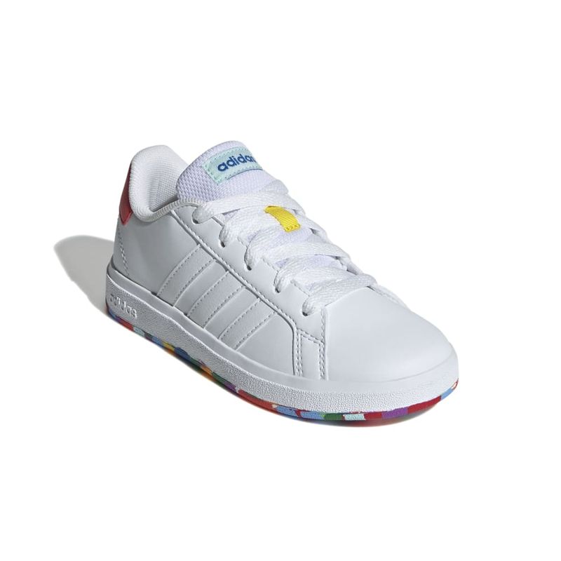 Zapatillas-Urbanas-Unisex-Adidas-Grand-Court-2.0-K-Pre-school-Blanco