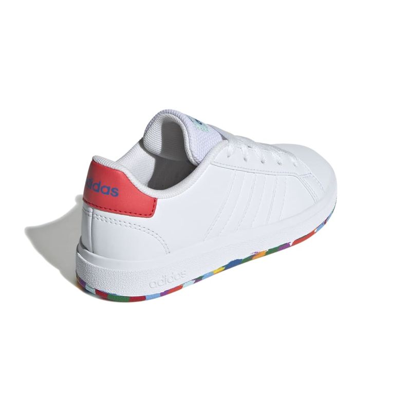 Zapatillas-Urbanas-Unisex-Adidas-Grand-Court-2.0-K-Pre-school-Blanco