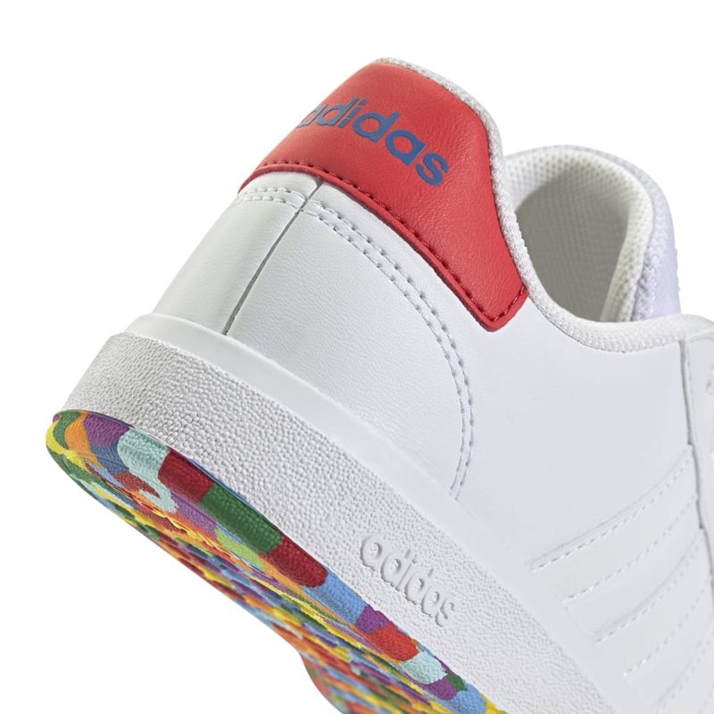 Zapatillas-Urbanas-Unisex-Adidas-Grand-Court-2.0-K-Pre-school-Blanco