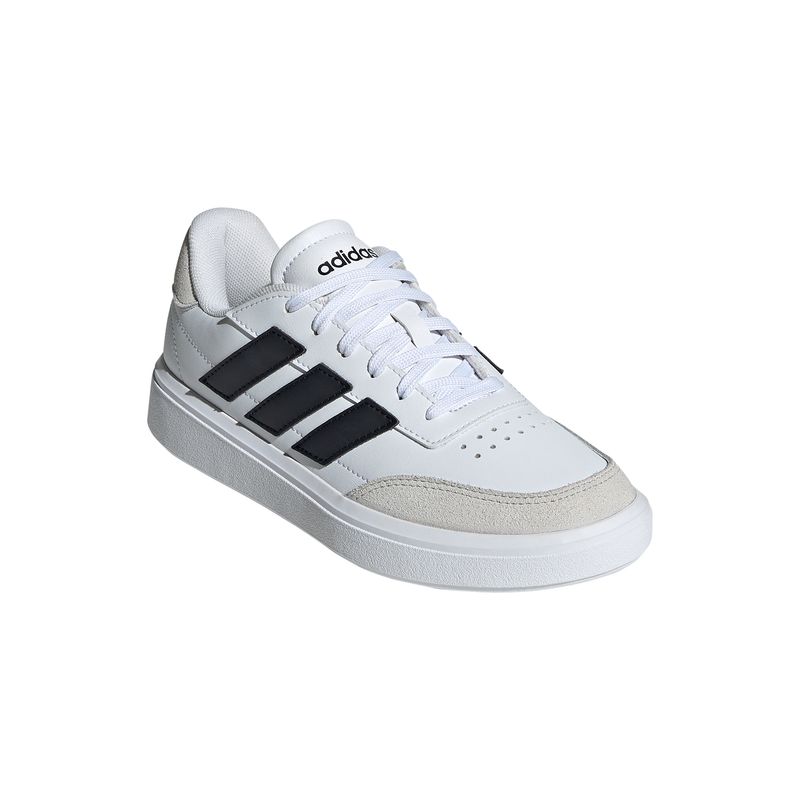 Zapatillas-Urbanas-Unisex-Adidas-Courtblock-J-Junior-Blanco