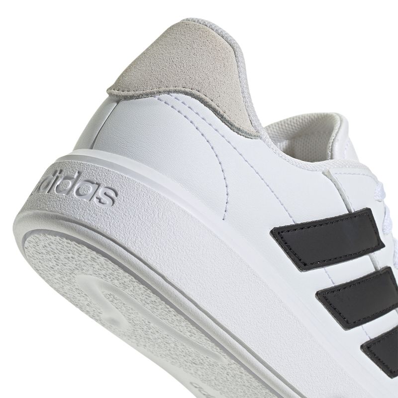 Zapatillas-Urbanas-Unisex-Adidas-Courtblock-J-Junior-Blanco