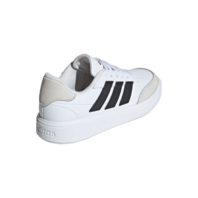 Zapatillas-Urbanas-Unisex-Adidas-Courtblock-J-Junior-Blanco