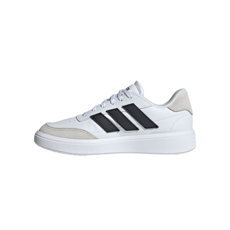 Zapatillas-Urbanas-Unisex-Adidas-Courtblock-J-Junior-Blanco