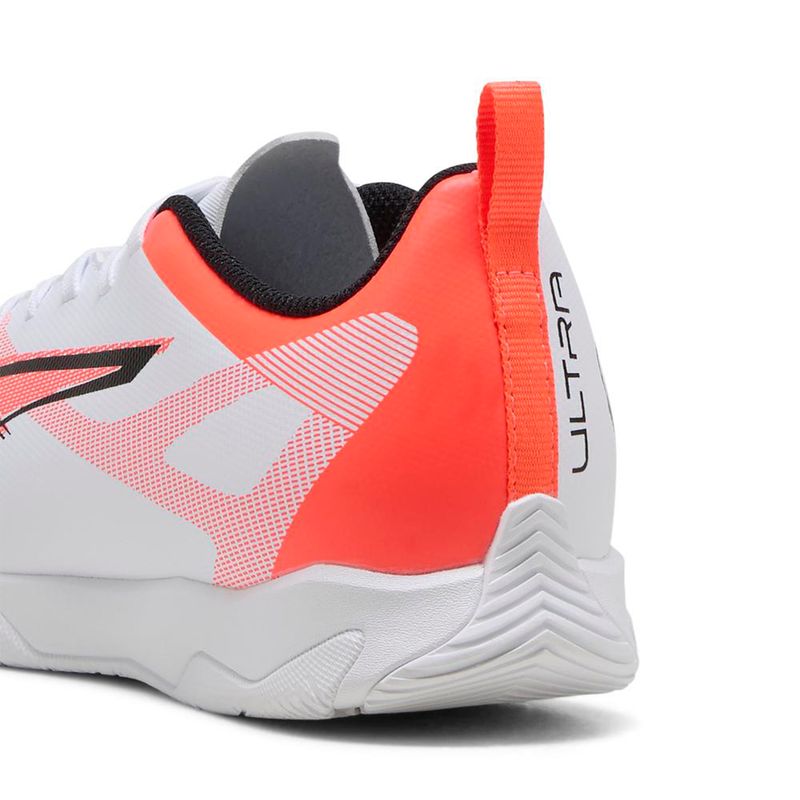 Zapatillas-Futbol-Unisex-Puma-Ultra-5-Play-It-Jr-Junior-Blanco