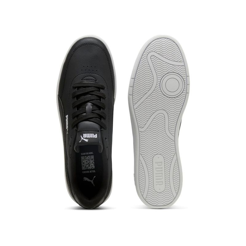 Zapatillas-Urbanas-Hombre-Puma-Court-Classic-Clean--Negro
