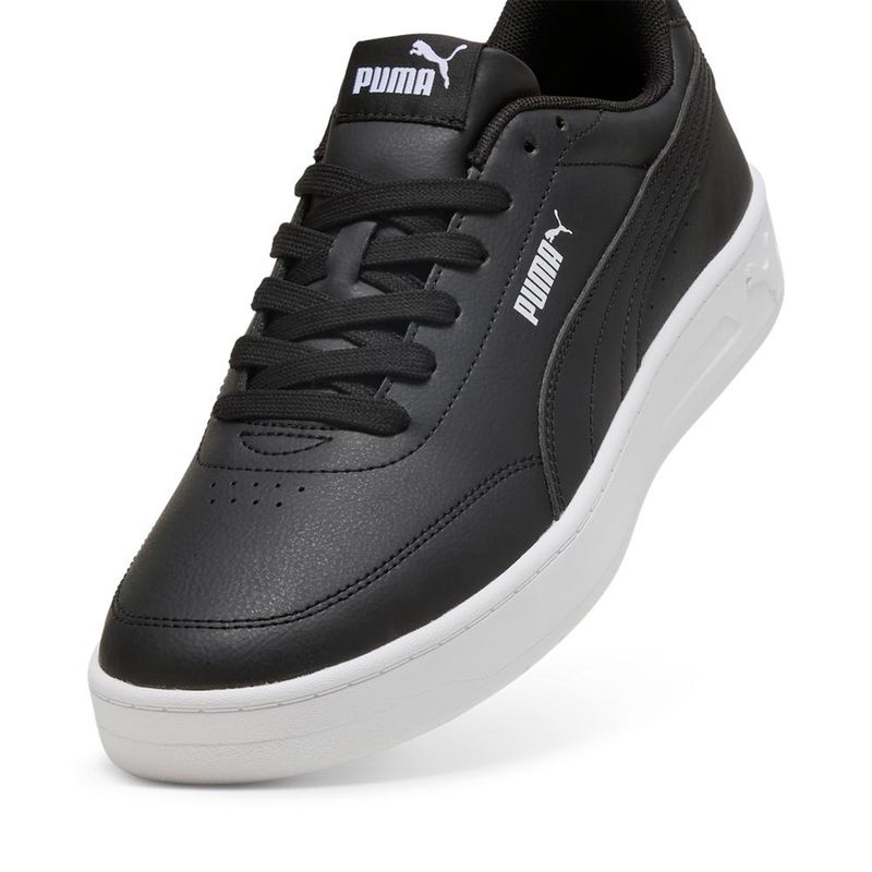 Zapatillas-Urbanas-Hombre-Puma-Court-Classic-Clean--Negro