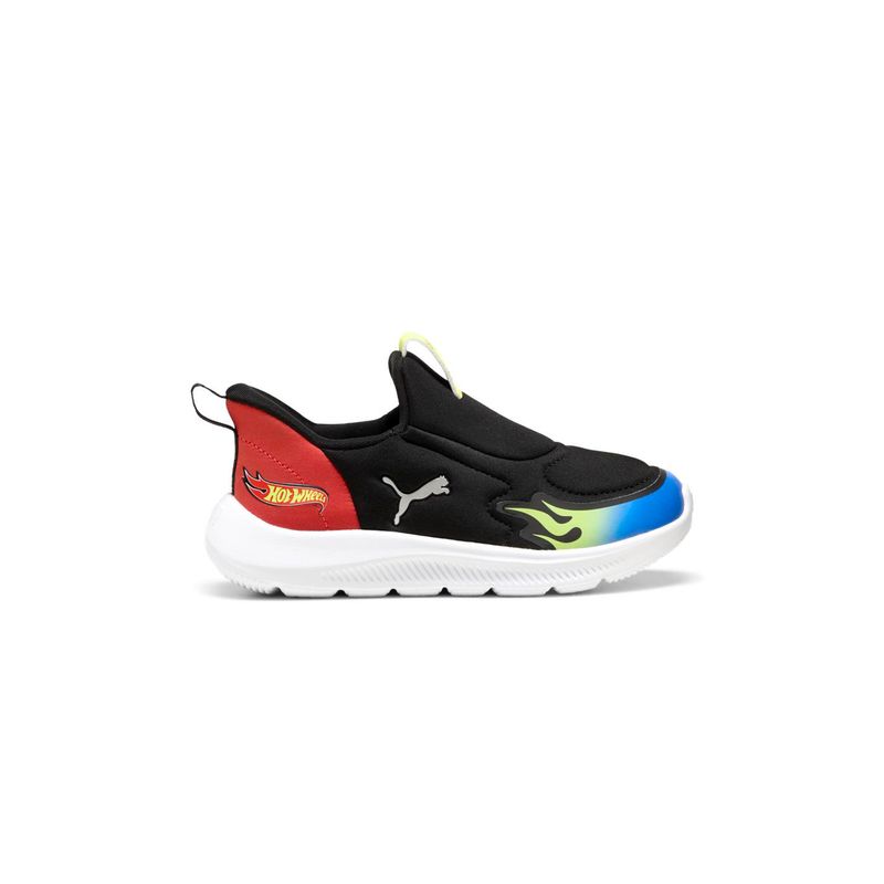 Zapatillas-Urbanas-Niño-Puma-Fun-Racer-2-Sliptech-Hot-Whee-Pre-school-Negro