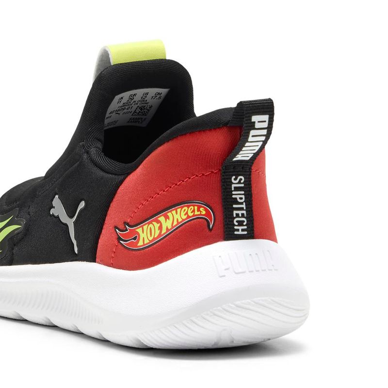 Zapatillas-Urbanas-Niño-Puma-Fun-Racer-2-Sliptech-Hot-Whee-Pre-school-Negro
