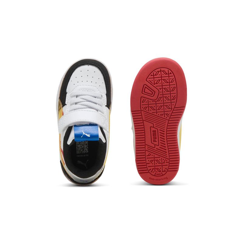 Zapatillas-Urbanas-Bebe-Puma-Caven-2.0-Hot-Wheels-Ac--Inf-Infant-Negro