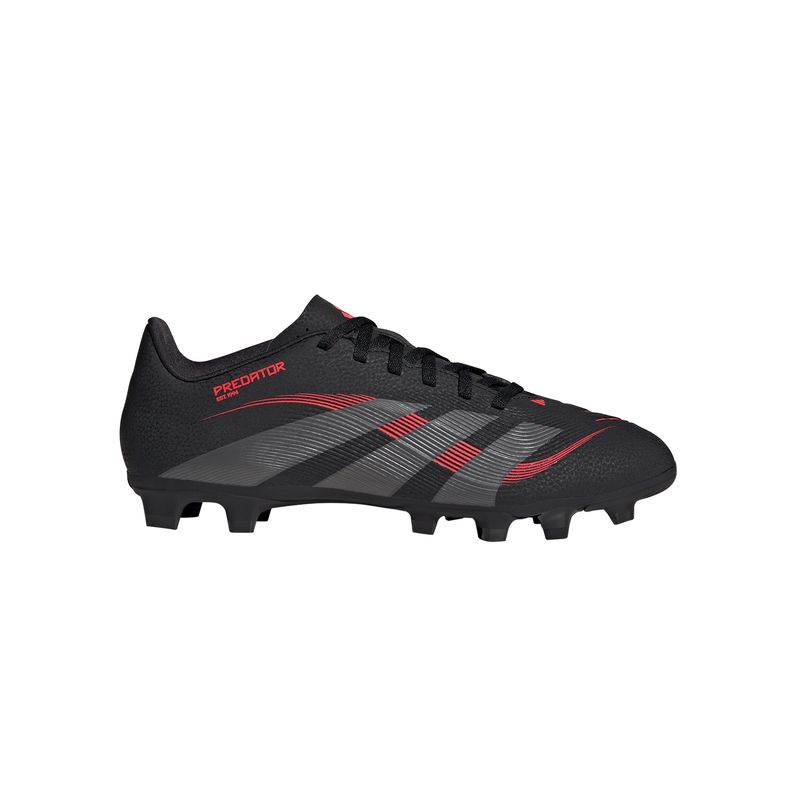 Zapatillas-Futbol-Unisex-Adidas-Predator-Club-Fg-mg--Negro
