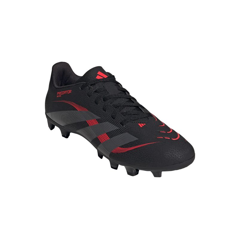 Zapatillas-Futbol-Unisex-Adidas-Predator-Club-Fg-mg--Negro