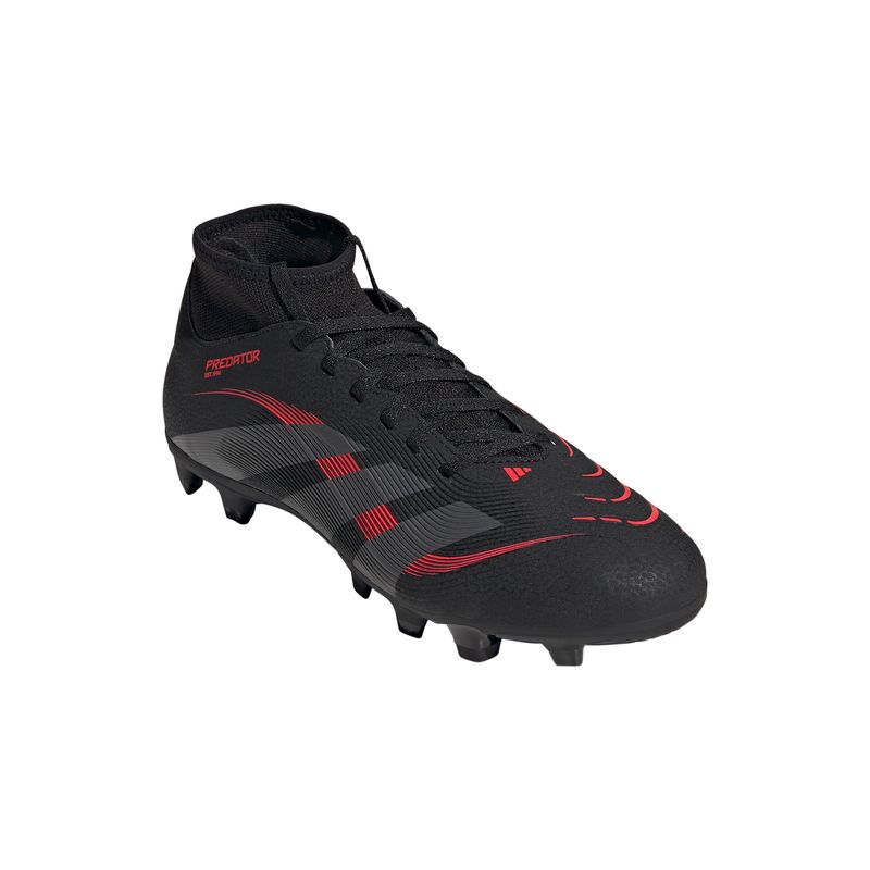 Zapatillas-Futbol-Unisex-Adidas-Predator-Club-Sock-Fg-mg--Negro