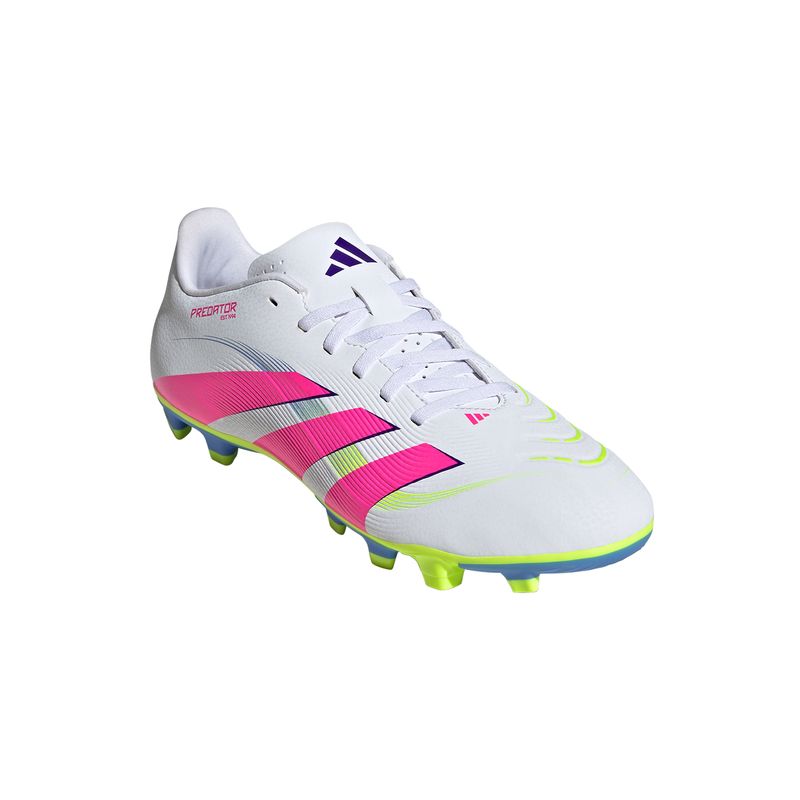 Zapatillas-Futbol-Unisex-Adidas-Predator-Club-Fg-mg--Blanco