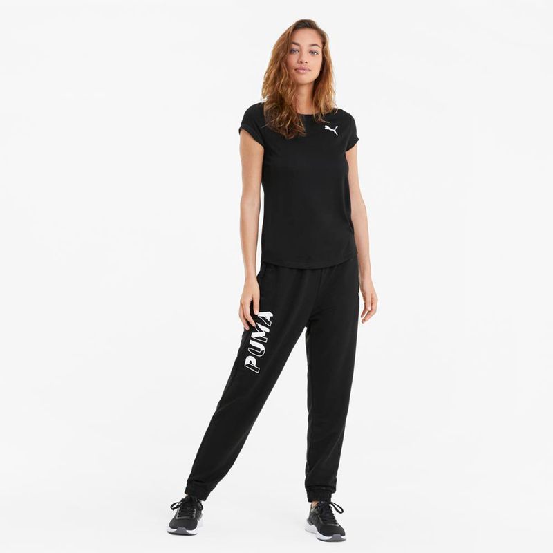 Ropa-Urbano-Mujer-Puma-Active-Tee--Negro