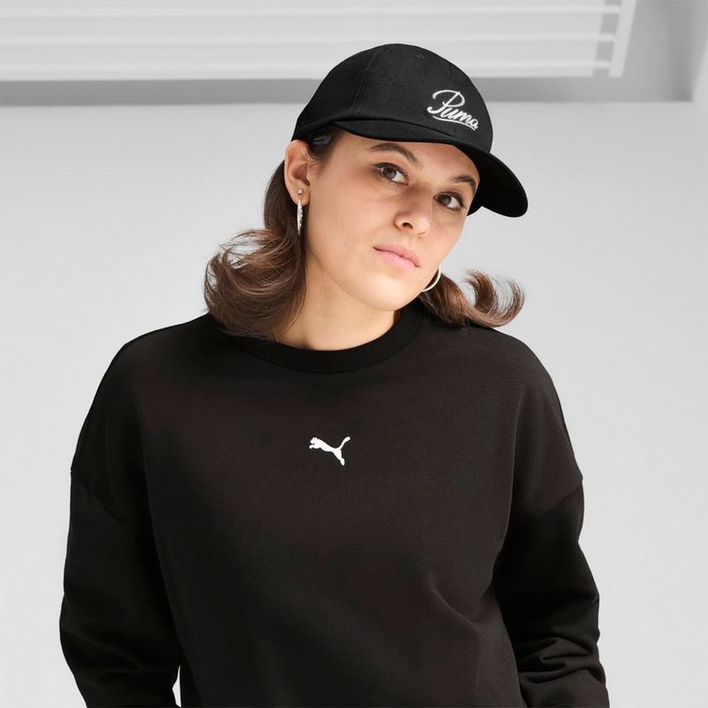 Accesorios-Urbano-Unisex-Puma-Ess-Script-Logo-Dad-Cap--Negro