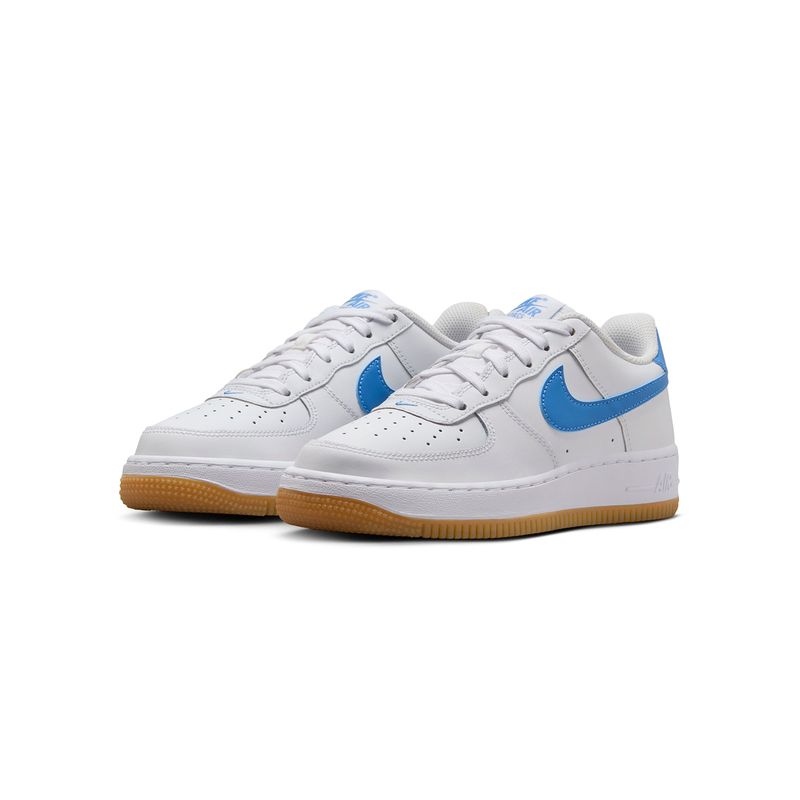 Zapatillas-Urbanas-Unisex-Nike-Air-Force-1-Bg-Junior-Blanco