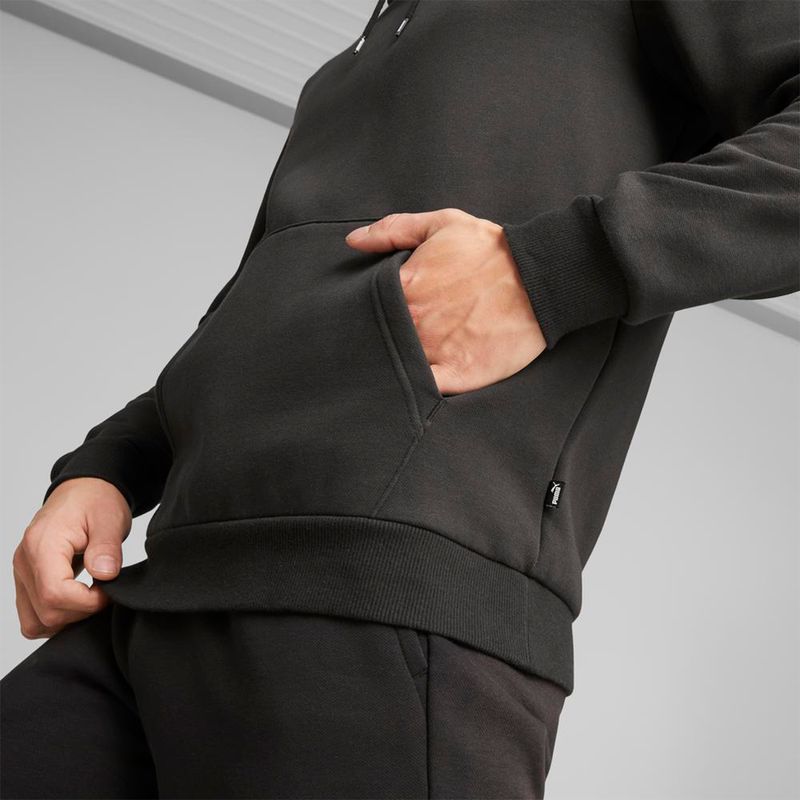 Ropa-Urbano-Hombre-Puma-Ess--2-Col-Small-Logo-Hoodie---Negro