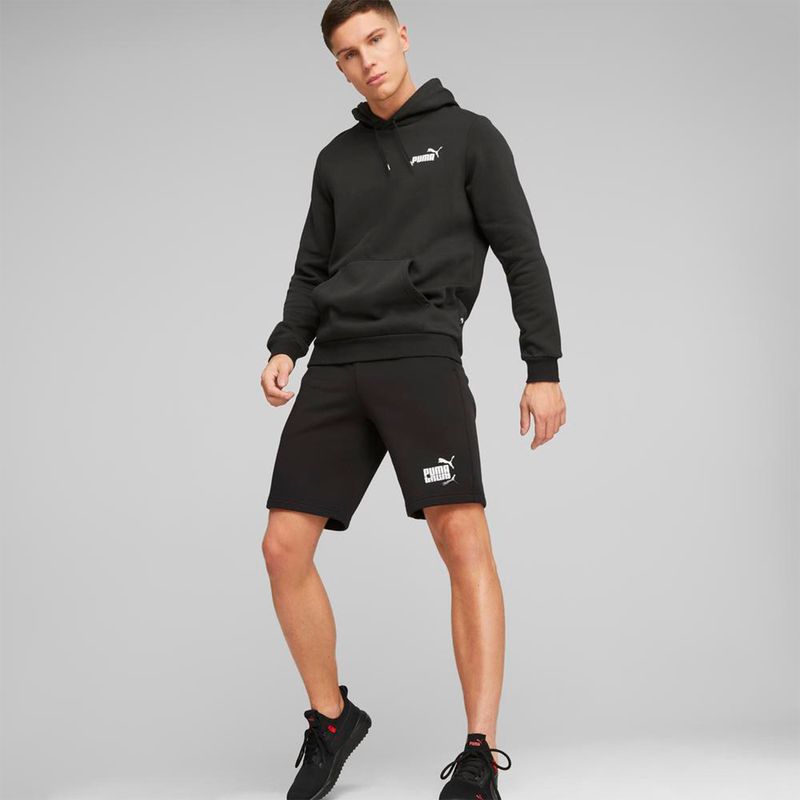 Ropa-Urbano-Hombre-Puma-Ess--2-Col-Small-Logo-Hoodie---Negro