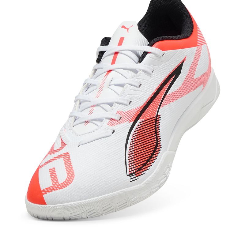 Zapatillas-Futbol-Hombre-Puma-Ultra-5-Play-It--Blanco