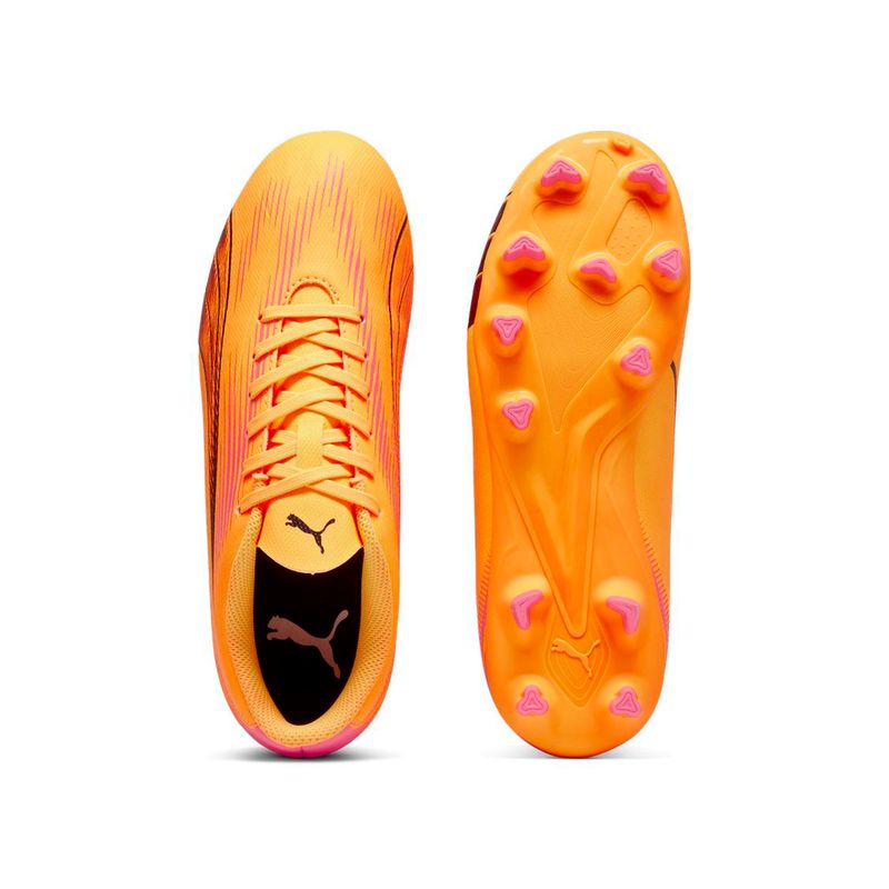 Zapatillas-Futbol-Unisex-Puma-Ultra-Play-Fg-ag-Jr-Junior-Amarillo