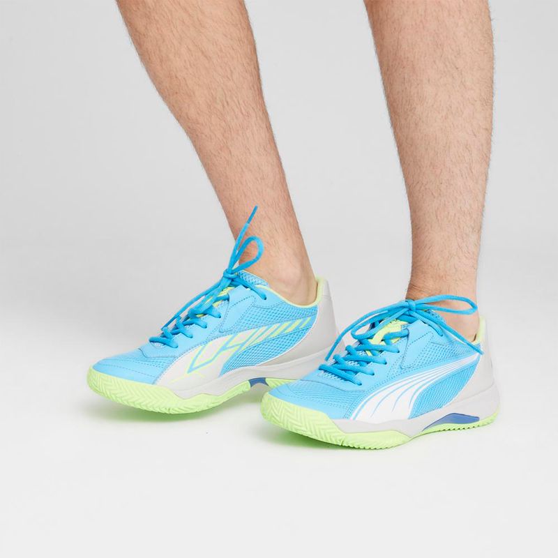 Zapatillas-Futbol-Hombre-Puma-Nova-Court--Azul