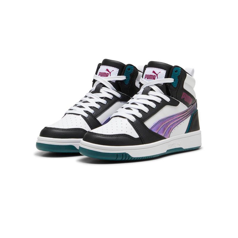 Zapatillas-Urbanas-Niña-Puma-Rebound-V6-Mid-Bouncy-Sky-Jr-Junior-Multicolor