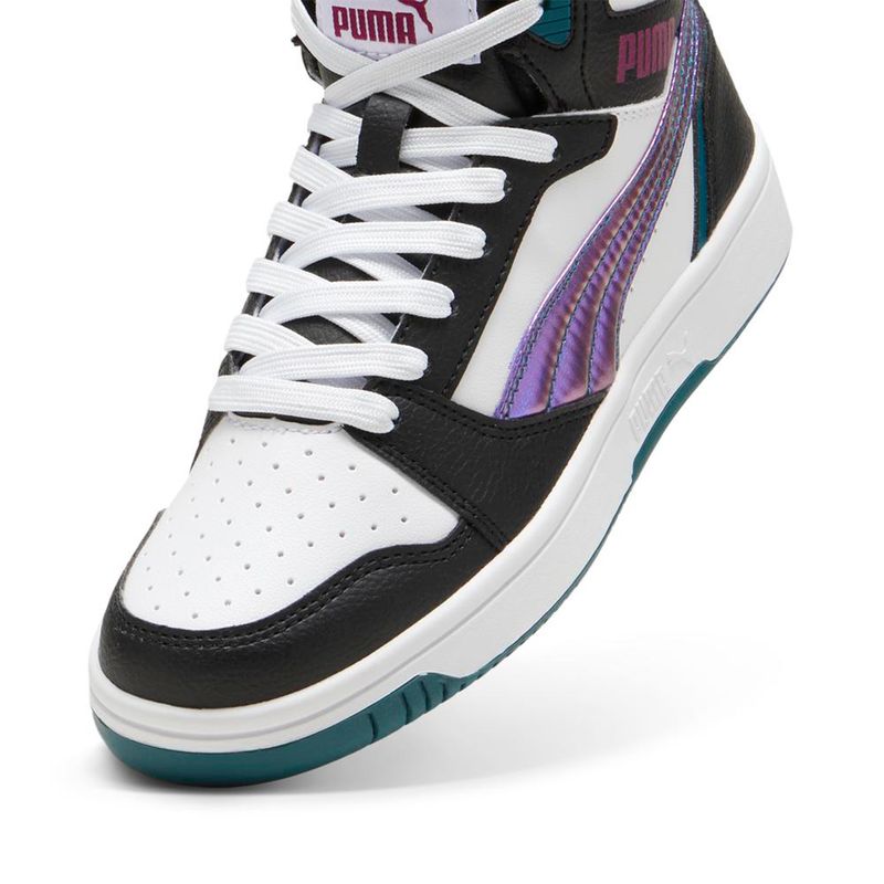 Zapatillas-Urbanas-Niña-Puma-Rebound-V6-Mid-Bouncy-Sky-Jr-Junior-Multicolor