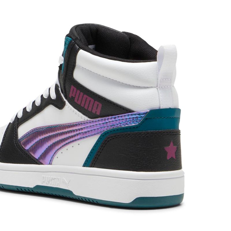 Zapatillas-Urbanas-Niña-Puma-Rebound-V6-Mid-Bouncy-Sky-Jr-Junior-Multicolor