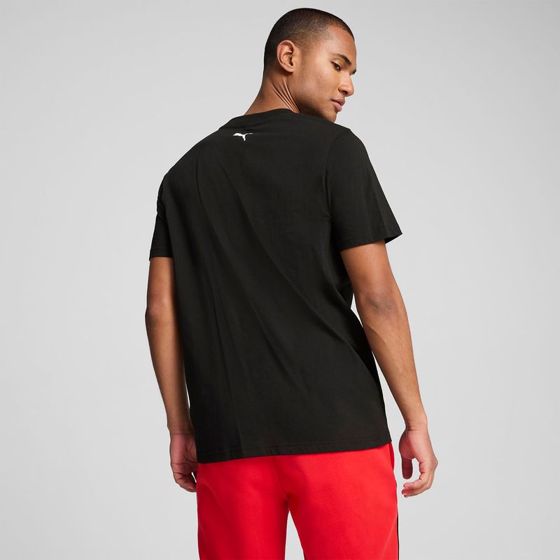 Ropa-Motorsport-Hombre-Puma-Ferrari-Race-Graphic-Tee--Negro