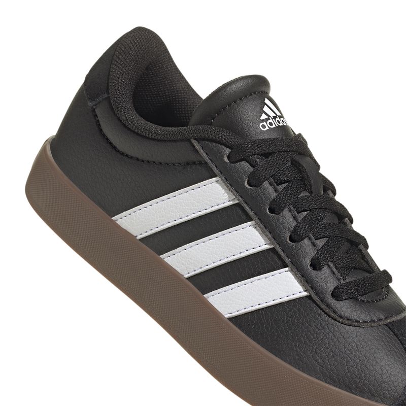 Zapatillas-Urbanas-Unisex-Adidas-Vl-Court-3.0-K-Junior-Negro